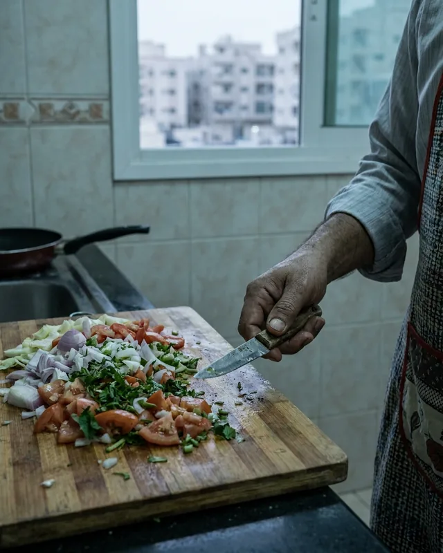 فرامة خضار كهربائية